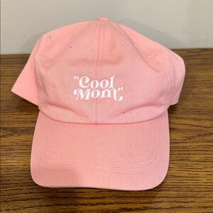 Pink 'Cool Mom' Baseball Cap